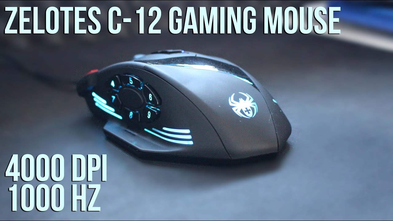 Zelotes c 12 mouse software
